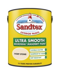 Sandtex Ultra Smooth Ivory Stone 5ltr