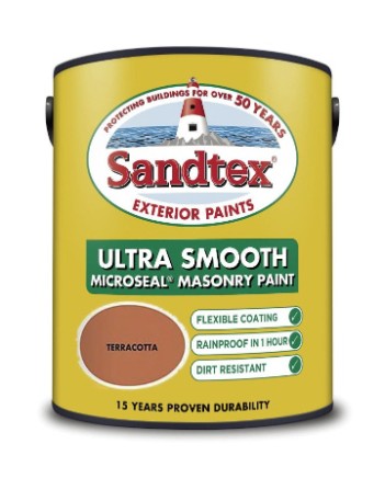 Sandtex Ultra Smooth Terracotta 5ltr