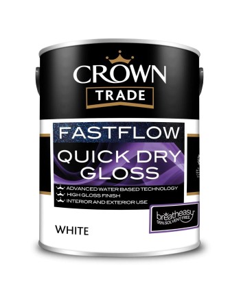 Fastflow Quick Dry Gloss White 1ltr