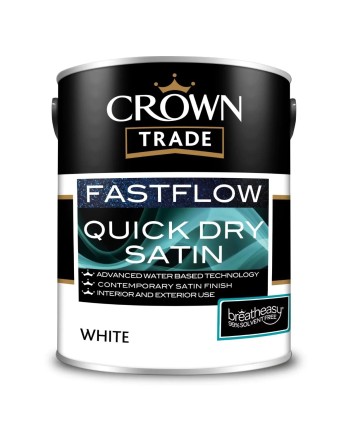Fastflow Quick Dry Satin White 1ltr