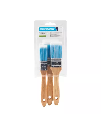 Silverline Synthetic Brush Set 3pc