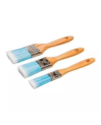 Silverline Synthetic Brush Set 3pc